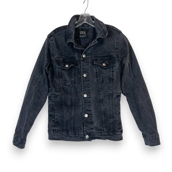 Zara Other - Zara Men’s Denim Jacket Black